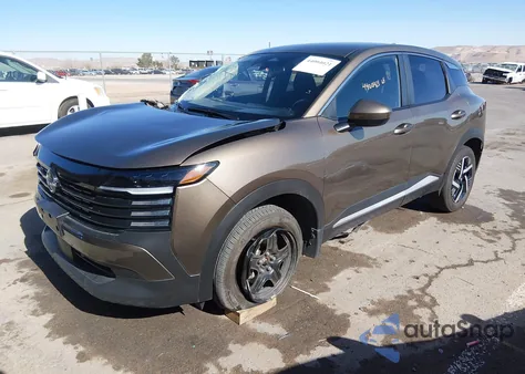 2025 Nissan Kicks Sv Fwd from USA, damaged, VIN 3N8AP6CA3SL416027